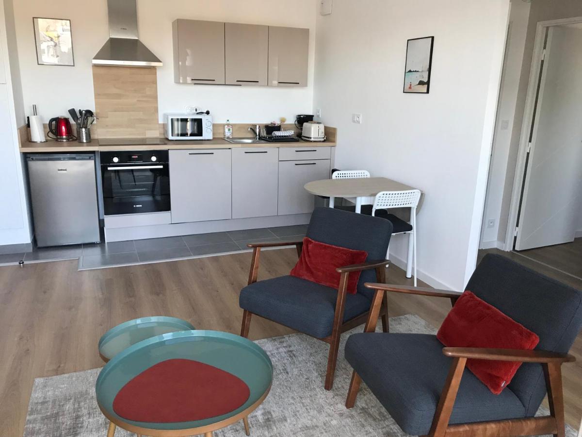 Appartement Neuf Et Bien Situe Avec Un Classement Saint-Malo Exterior foto